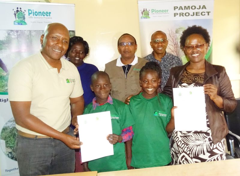 Pamoja Climate Resilience Project MOU Signing image